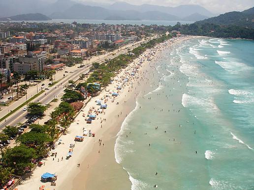 Apartamento De Frente Para O Mar Убатуба Екстер'єр фото